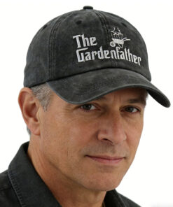 Alternative view of The GardenFather Baseball Cap, Funny Adjustable Cotton Embroidered Baseball Cap for Gardener Dads