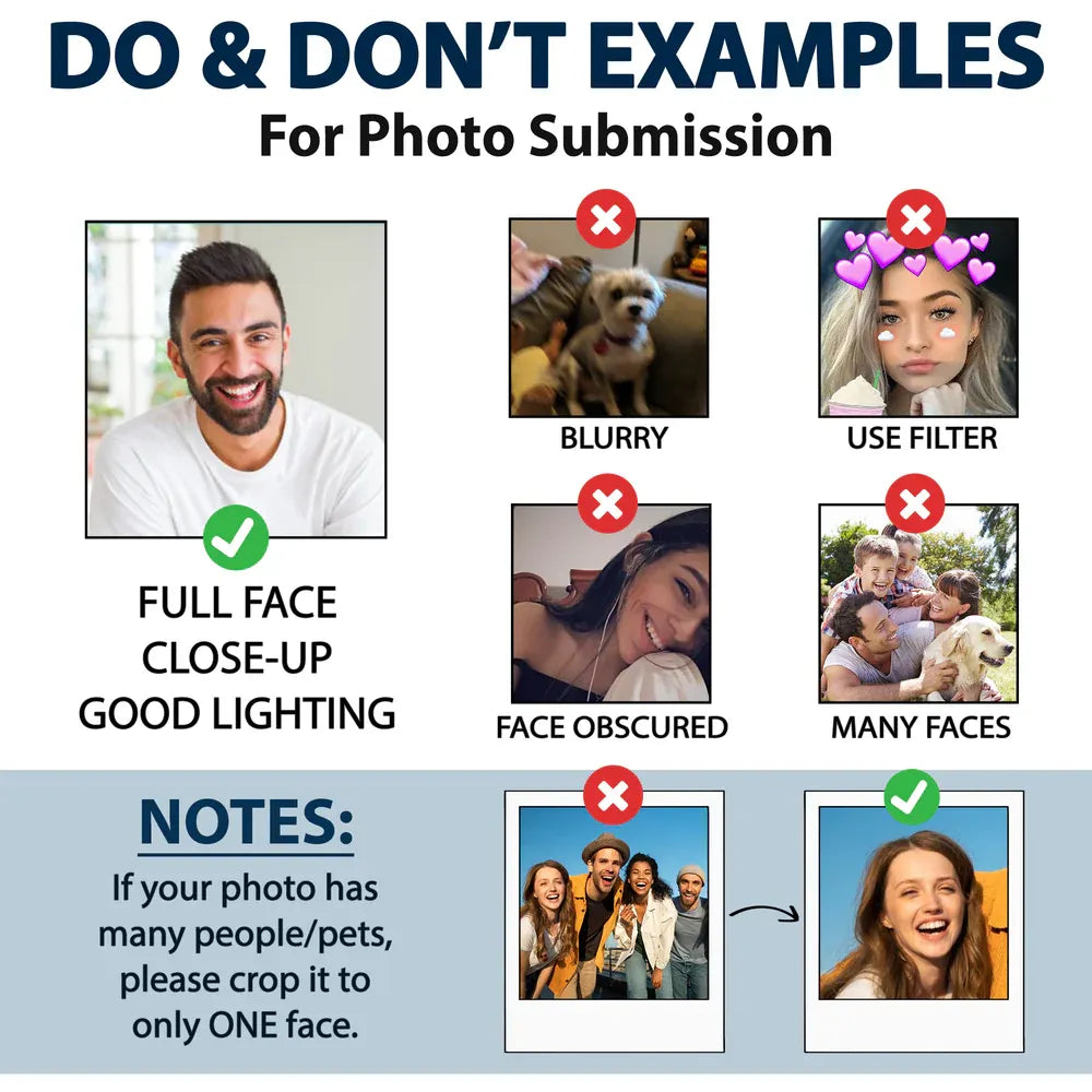Custom Photo Funny Family Pet Face - Personalized Beach Bag - Image 2